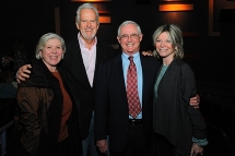 Leah Gansler, Jack Davies, Jacques Gansler,and Kay Kendall